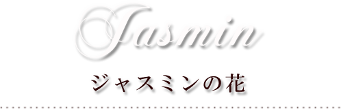 Jasmin
                                    ジャスミンの花